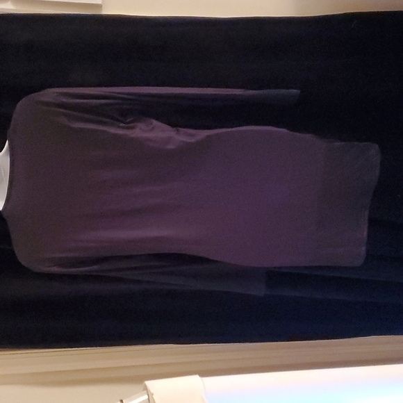 New Women's Black New York Long-Sleeved Mini Dresses Sizes S and M - Picture 6 of 6